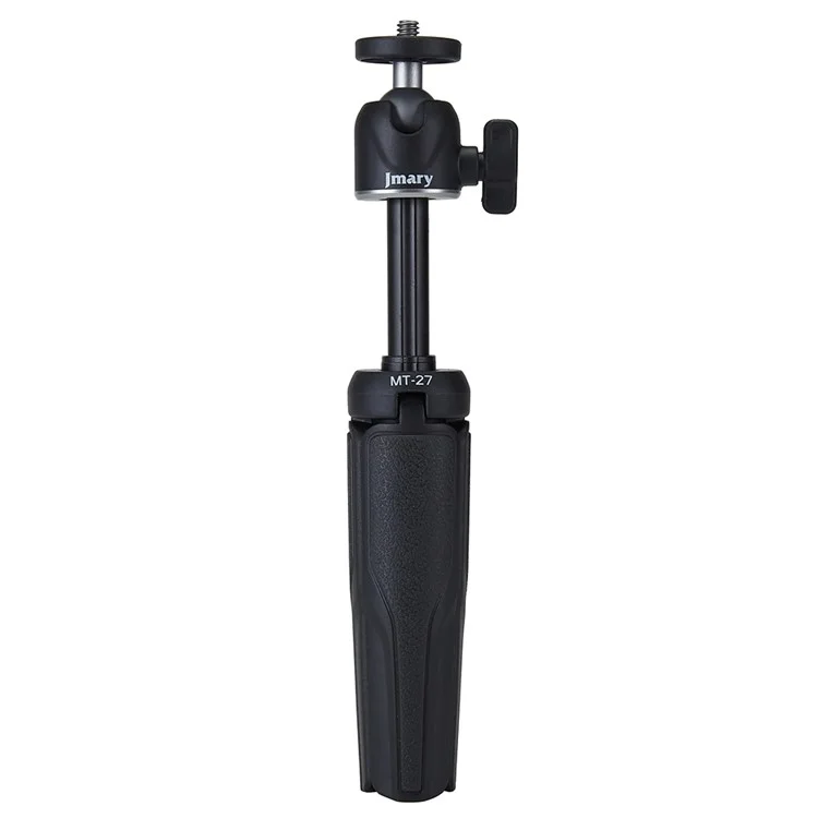 JMARY MT-27 3 Sections Adjustable Portable Live Streaming Desktop Tripod + Phone Holder
