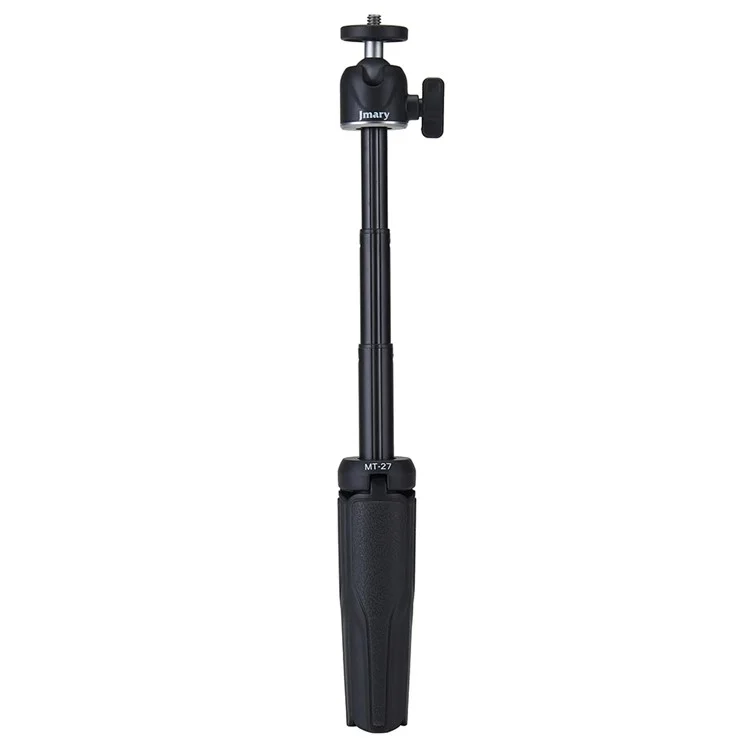 JMARY MT-27 3 Sections Adjustable Portable Live Streaming Desktop Tripod + Phone Holder
