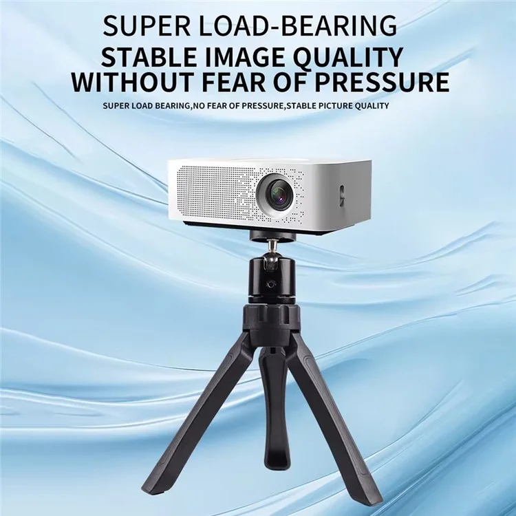 X038 Camera Tripod DLP Camera Stand Holder Phone Clamp Tripod for Live Streaming