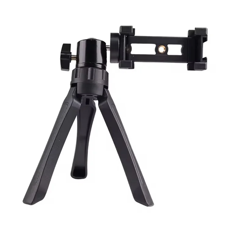 X038 Camera Tripod DLP Camera Stand Holder Phone Clamp Tripod for Live Streaming