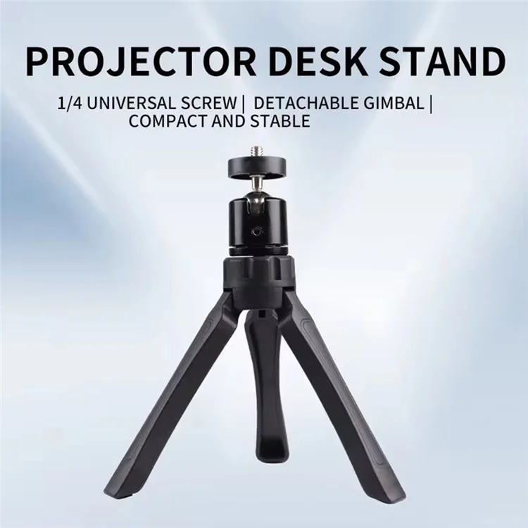 X038 Camera Tripod DLP Camera Stand Holder Phone Clamp Tripod for Live Streaming