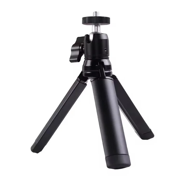 X028 Portable Webcam Tripod Stand Aluminum Alloy Extendable Desktops Tripod