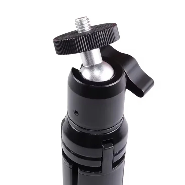 X028 Portable Webcam Tripod Stand Aluminum Alloy Extendable Desktops Tripod