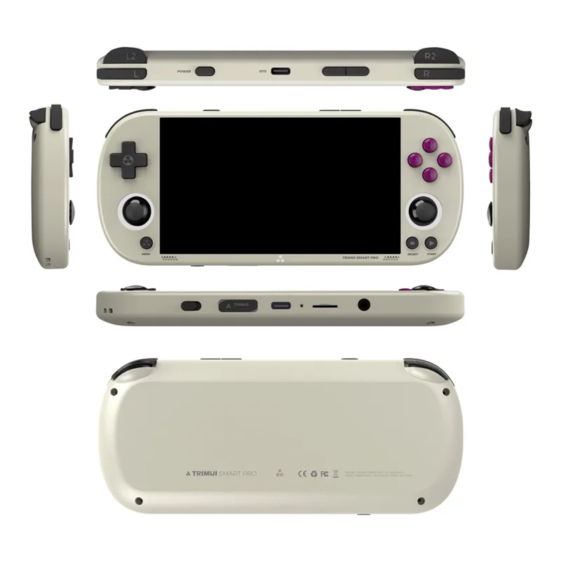 ANBERNIC Retro Handheld Game Console Built-In 26+ Emulator Console (With 128G Memory Card, English Version) - Grey