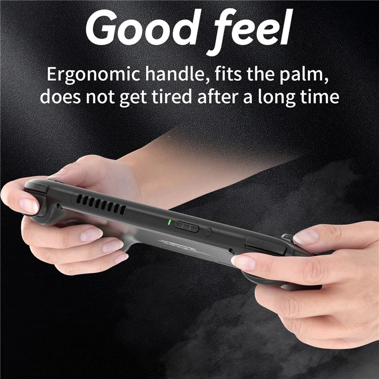 ANBERNIC RG556 8+128G 5.48-inch AMOLED Screen Retro Handheld Game Console, without Games (English Version) - Black