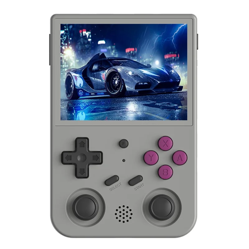 ANBERNIC RG353VS 3.5-inch Screen 32G Portable Handheld Game Console, No Games - Grey