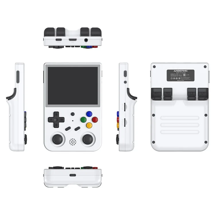 ANBERNIC RG353V Open Source Handheld Retro Game Console with 32G TF Card ( Has No Games ) - White