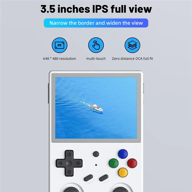 ANBERNIC RG353V Open Source Handheld Retro Game Console with 32G TF Card ( Has No Games ) - White