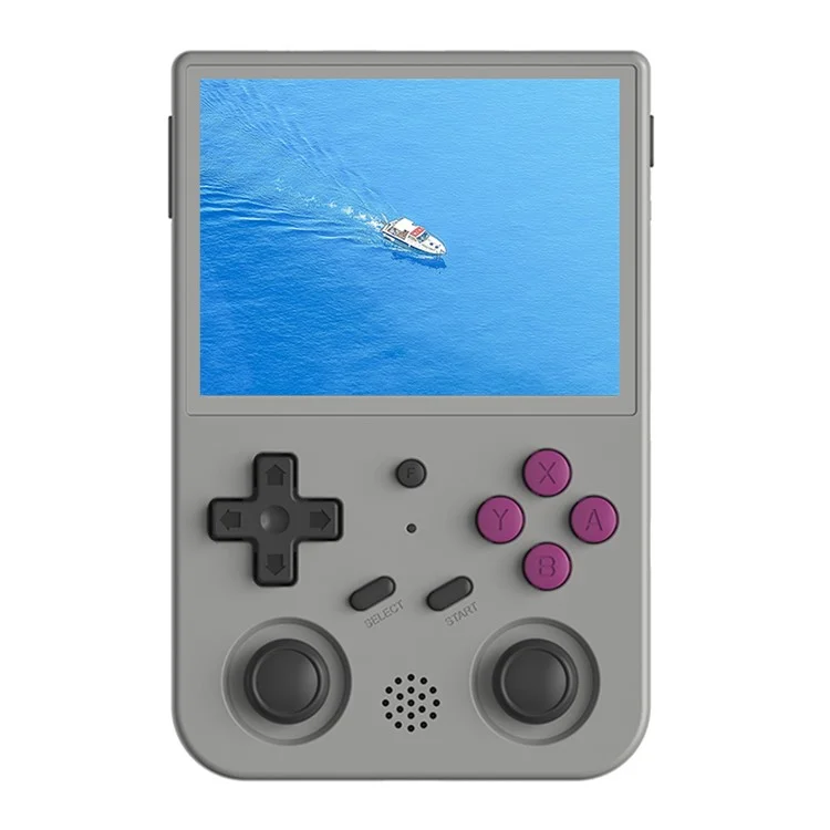 ANBERNIC RG353V 3.5-inch Screen 32+64G Android Handheld Game Console, 15000 Games (English Version) - Grey
