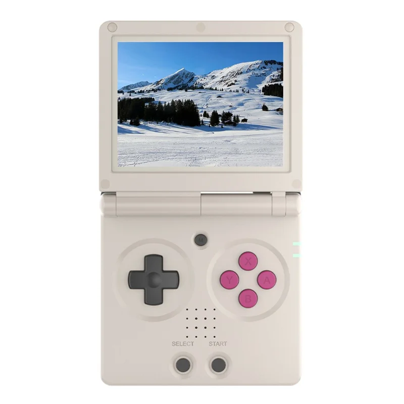 ANBERNIC RG35XXSP 3.5-inch Screen Flip Handheld Wireless Game Console (English Version), 64+128G Memory - Grey