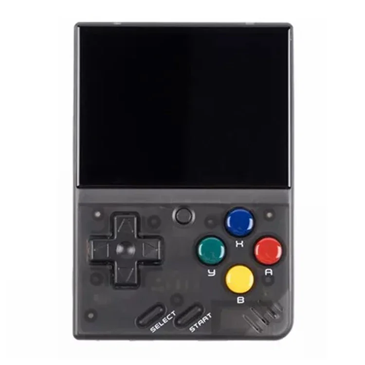 MIYOO Mini V4 V4 da 2,8 Pollici Schermo Vibrazione Sensore Portatale Console Perdiglio Della Consola (no TF Card) - Nero