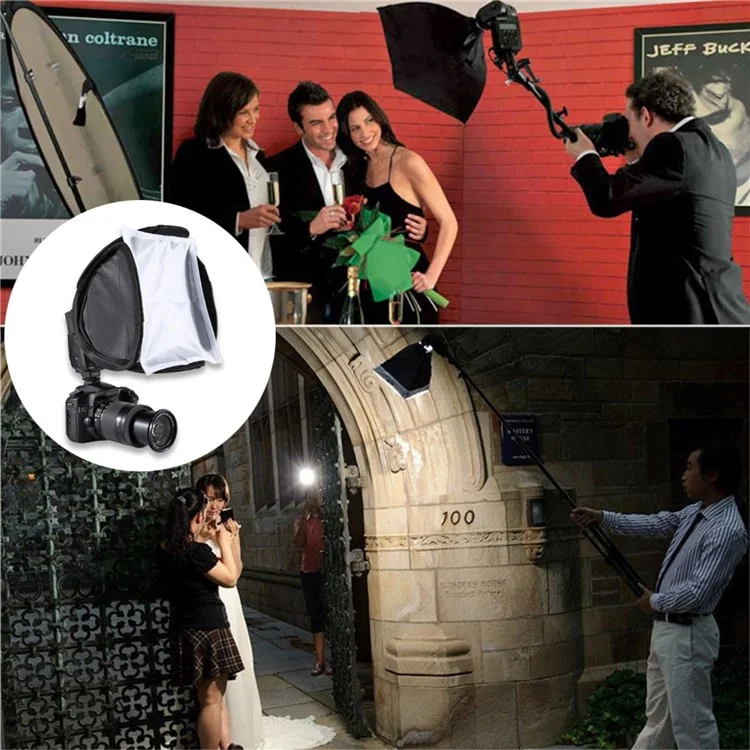 Puluz PU5123 23cmx23cm Photography Softbox DSLR Камера Заполнить Световой Диффузор Складной Диффузор