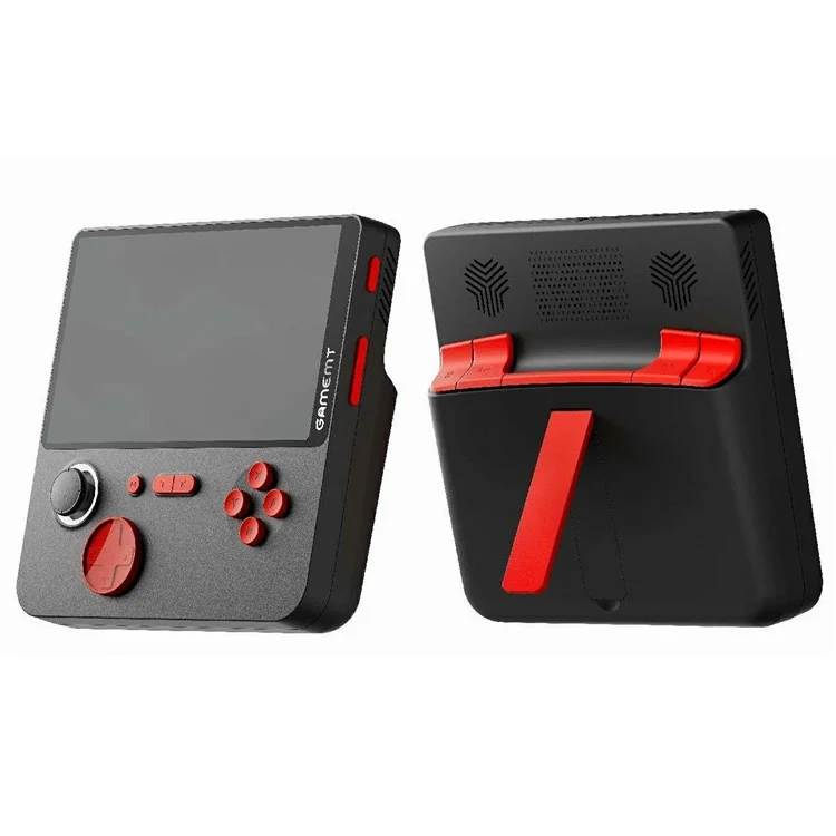E5 5.0-inch Retro Handheld Game Console Mini Arcade Game Machine Support HD TV Connection with 128G Memory Card - Black