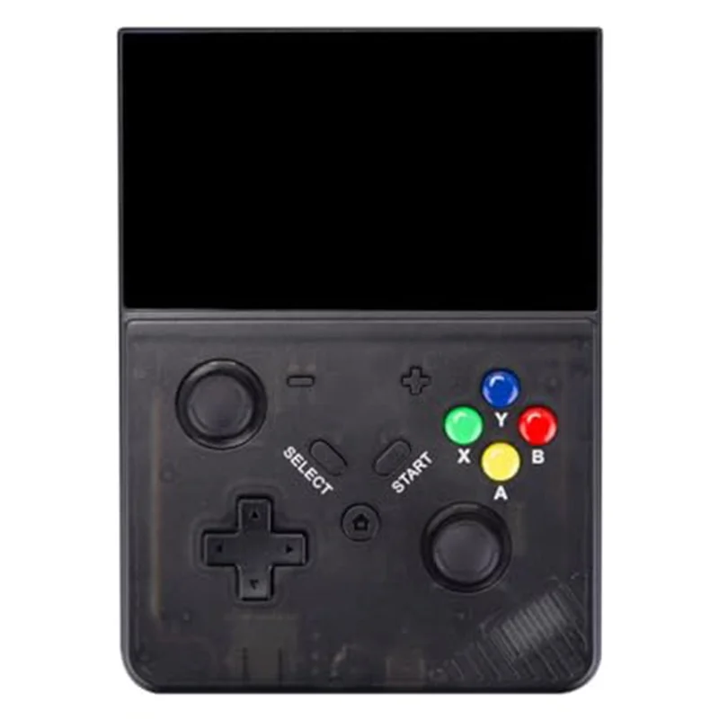 M18 Open Source 4.3-inch Screen Handheld Game Console with 64G Memory Card - Transparent Black
