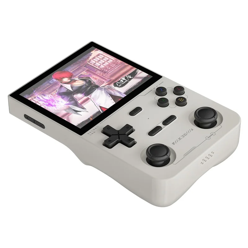 K36 Open Source Handheld Linux Gaming Console Nostalgic Arcade Game Machine with 64G Memory Card - White