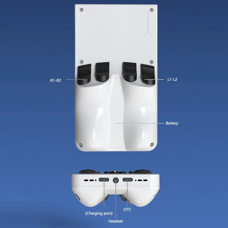 R36 Max وحدة تحكم يدوية مفتوحة المصدر مع نظام ألعاب كلاسيكية GBA وأركيد مع بطاقة 64 جيجابايت - أحمر شفاف