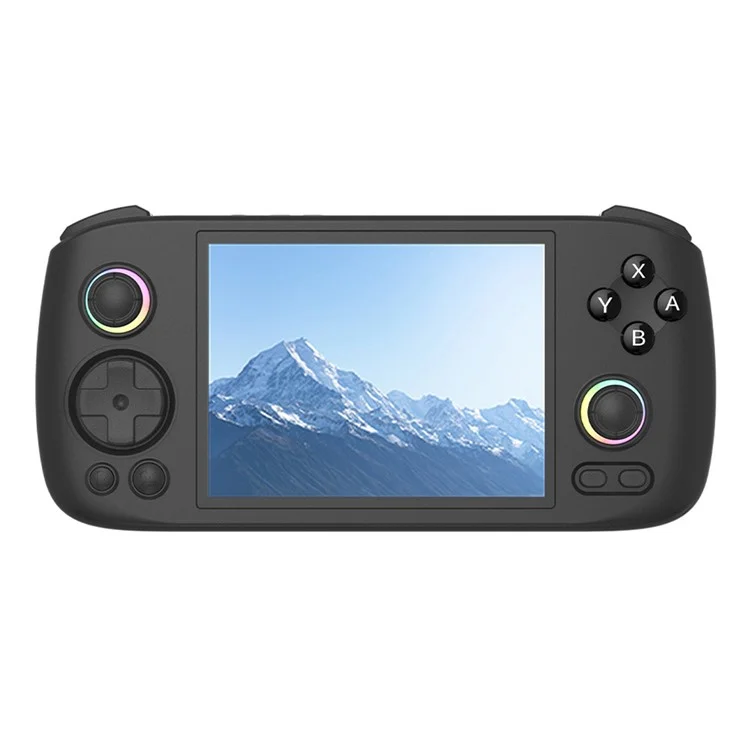 AMPOWN RG406H Console de Jogos Portátil Retrô de 4 polegadas com 128G para Android 13 - Preto