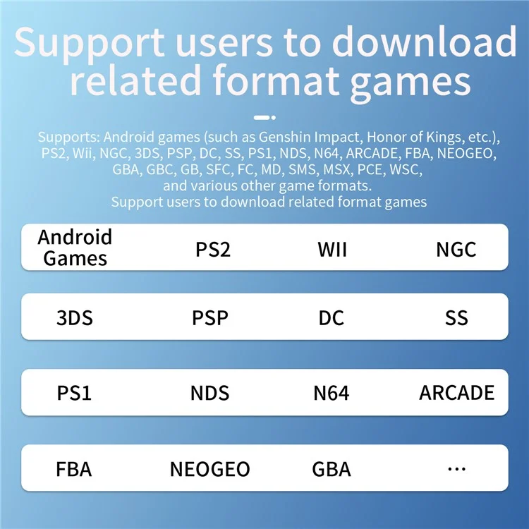 AMPOWN RG406H Console de Jogos Portátil Retrô de 4 polegadas com 128G para Android 13 - Preto