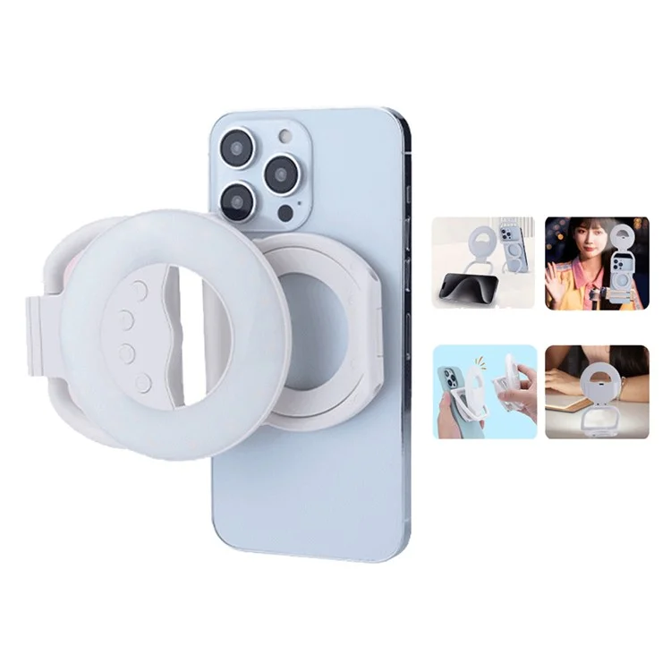 Magnetic Selfie Light LED Fill Light Multi-Function Beauty Light for Photography / Live Streaming