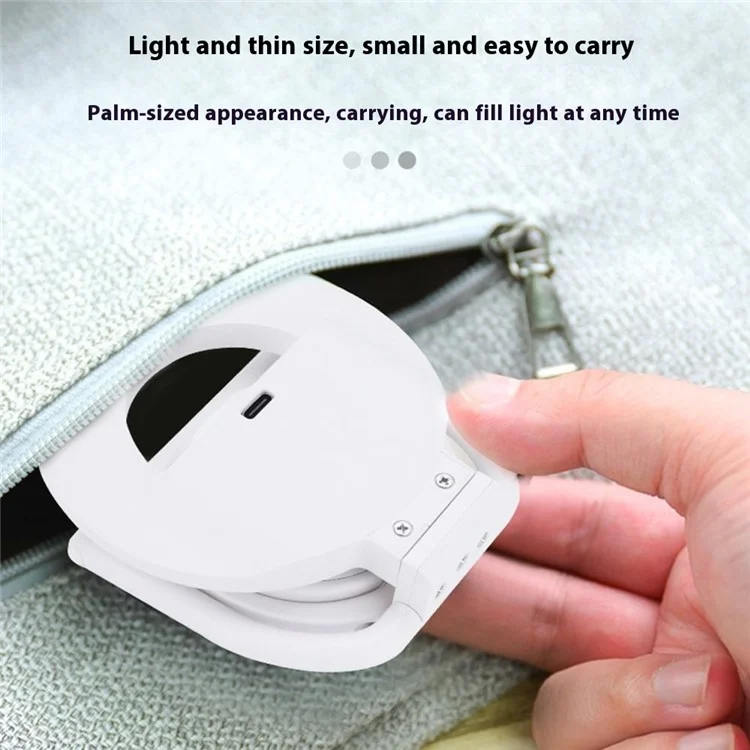 Magnetic Selfie Light LED Fill Light Multi-Function Beauty Light for Photography / Live Streaming