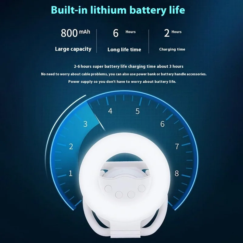 Magnetic Selfie Light LED Fill Light Multi-Function Beauty Light for Photography / Live Streaming