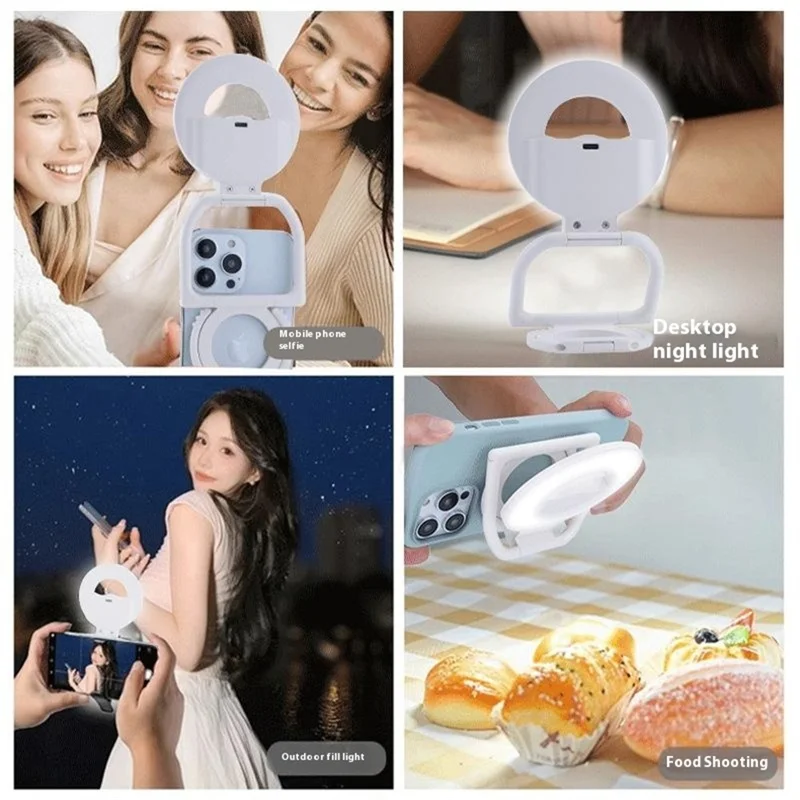 Magnetic Selfie Light LED Fill Light Multi-Function Beauty Light for Photography / Live Streaming
