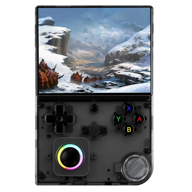 ANBERNIC RG40XXV 4-Zoll-IPS-Bildschirm Bluetooth / WLAN-Handheld-Spielekonsole für HD-Fernseher (mit 32 GB + 64 GB SD-Karte) - Schwarz