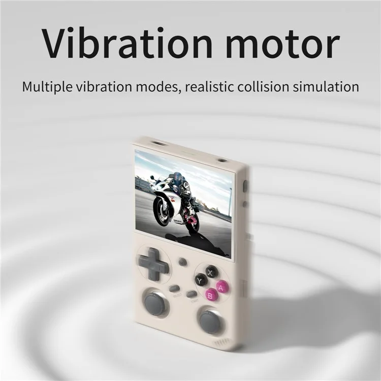 ANBERNIC G350 128GB Tragbare Spielkonsole WiFi Multiplayer-Spielgerät mit Unterstützung für kabelgebundenen Controller - Grau