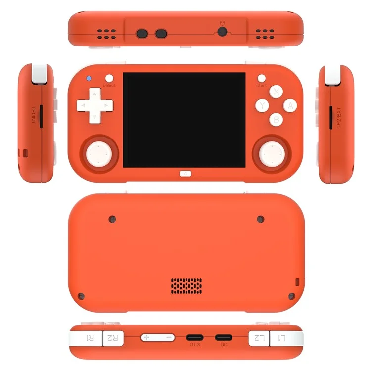 AMPOWN Magicx XU Mini M 64 Go Console de jeu portable Haute définition Open Source - Orange