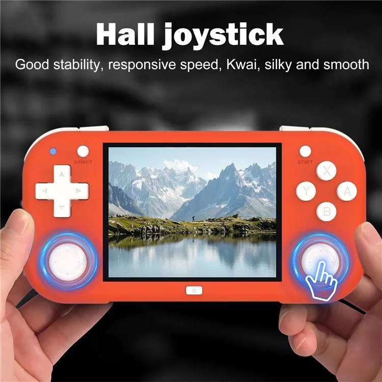 AMPOWN Magicx XU Mini M 64 Go Console de jeu portable Haute définition Open Source - Orange