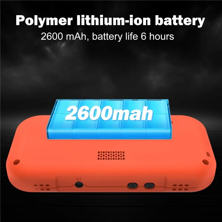 AMPOWN Magicx XU Mini M 128 Go Console de jeu portable à code source ouvert Haute Définition - Orange