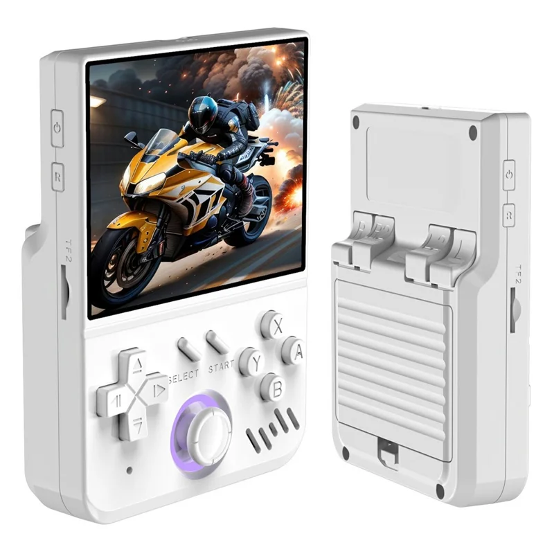 My Mini 128G Portable Retro Gaming Console Open Source 3D Handheld Game Machine - White