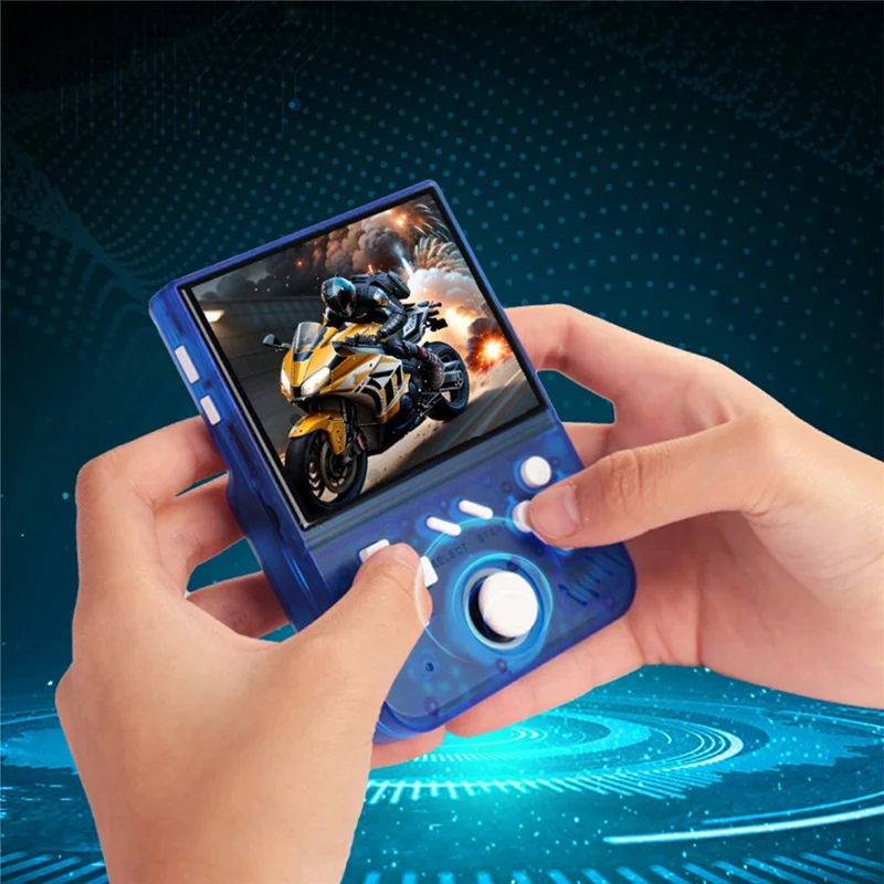 My Mini 128G Portable Retro Gaming Console Open Source 3D Handheld Game Machine - White
