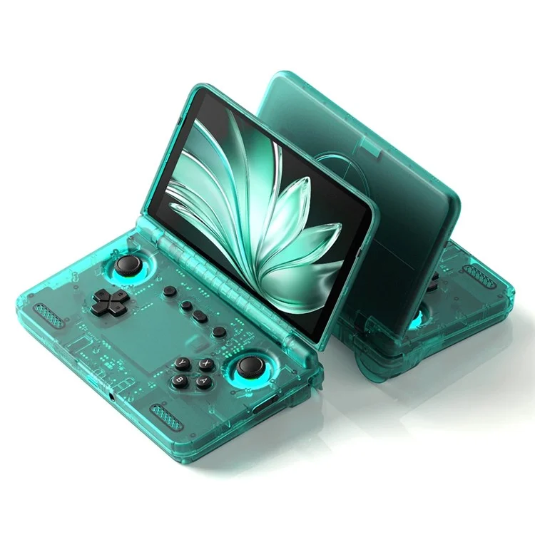 RETROID Pocket Flip2 Handheld Gaming Console 5.5 Inch AMOLED Screen Foldable Gamepad, 8+128G Storage - Blue