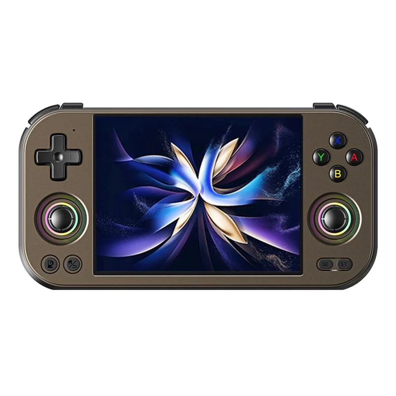 ANBERNIC RG477M 12G+256G Android 14 4.7 Inch LTPS Incell Screen Retro Handheld Game Console with 128G TF Card - Black
