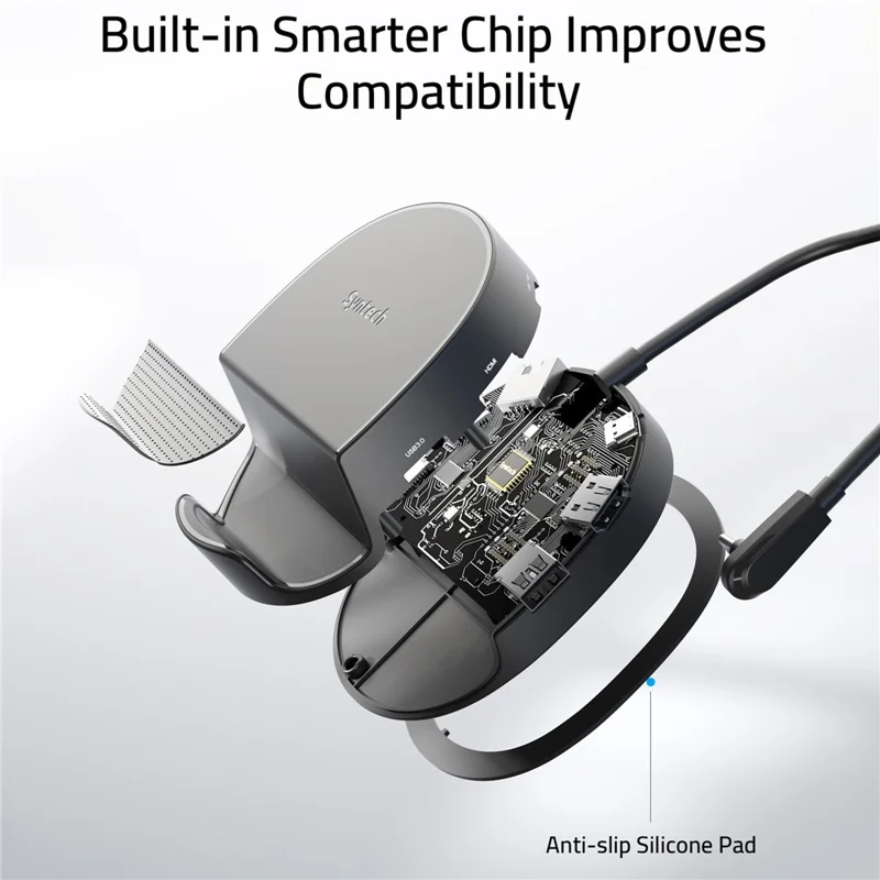 SYNTECH SYNM050 6 in 1 Expansion Docking Station 4K HD /  Gigabit Ethernet  /  USB 3.0 Multi-Port Hub for Game Consoles