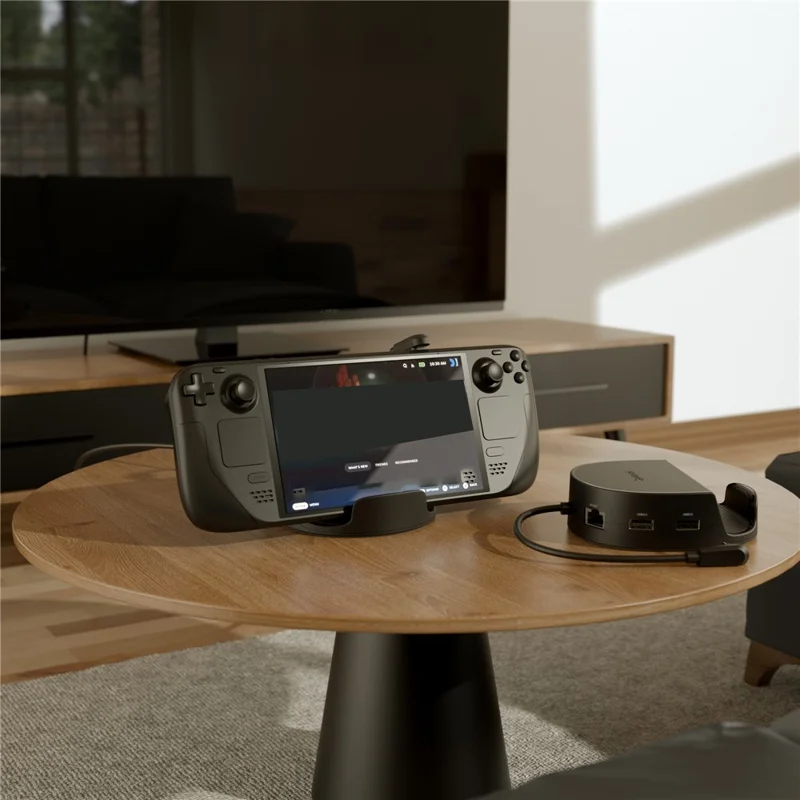 SYNTECH SYNM050 6 in 1 Expansion Docking Station 4K HD /  Gigabit Ethernet  /  USB 3.0 Multi-Port Hub for Game Consoles