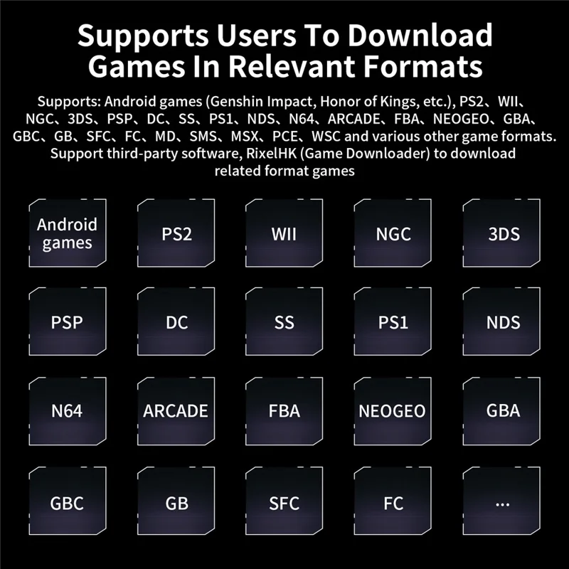 ANBERNIC RG 476H 8GB+128GB Android 13 جهاز ألعاب محمول بشاشة تعمل باللمس مقاس 4.7 بوصة - أرجواني