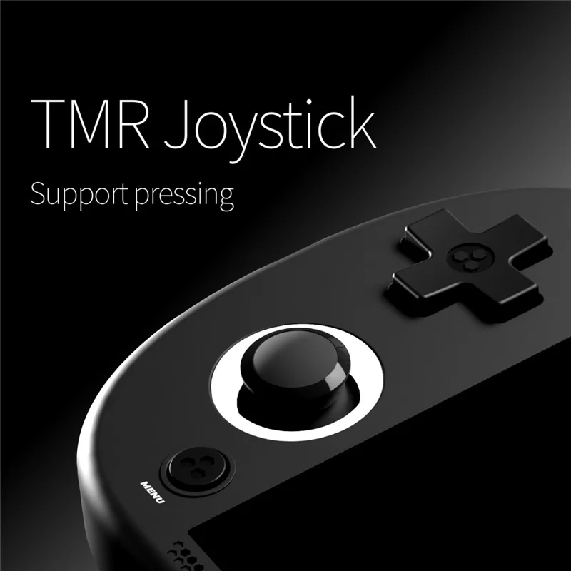 TRIMUI Smart Pro S TG5050 4.96 inch IPS Screen Portable Retro Game Console Bluetooth-Compatible Handheld Gaming Console (No Card) - Black