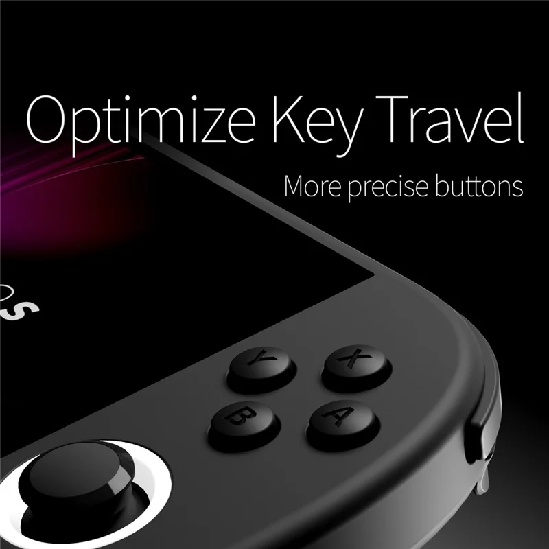 TRIMUI Smart Pro S TG5050 4.96 inch IPS Screen Retro Game Console Bluetooth-Compatible Handheld Gaming Console, 64GB Card - Black