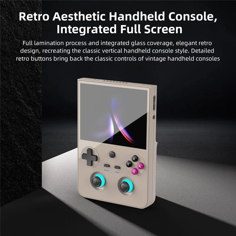ANBERNIC RG 477V 12GB+256GB 4.7 Inch Handheld Game Console 120Hz High Refresh Rate Gaming Device - Grey