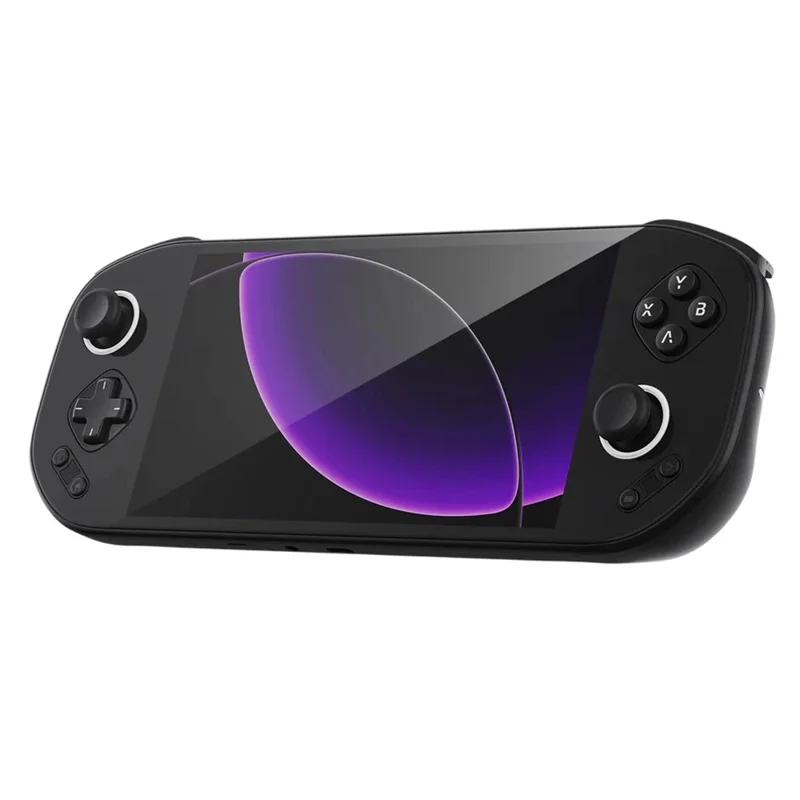 MANGMI Pocket Max 7 Inch OLED Screen Android 13 Handheld Gaming Console Snapdragon 865 Wireless Gamepad (8+128GB) - Black