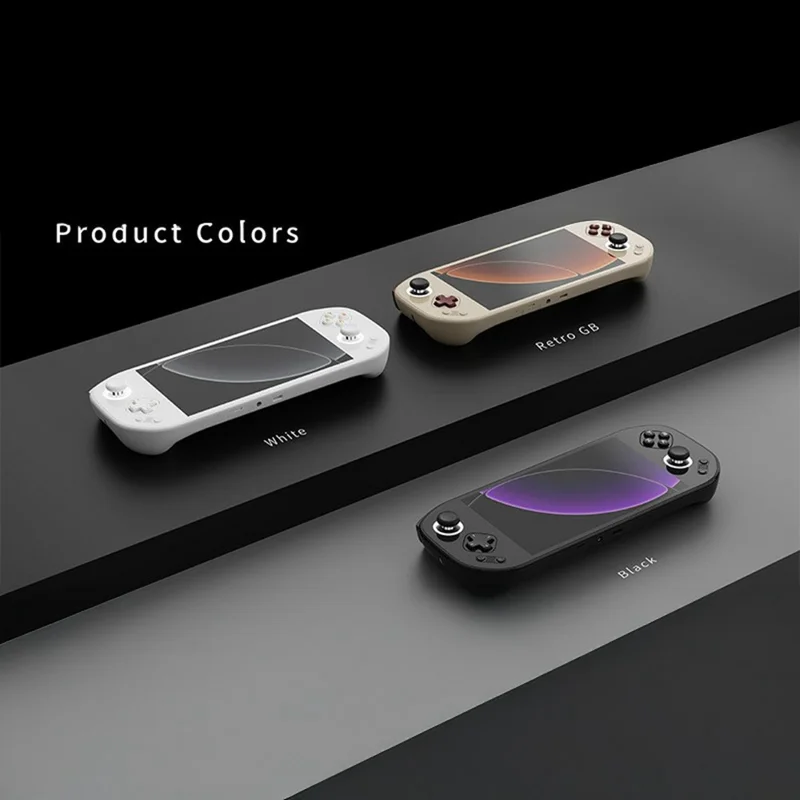 MANGMI Pocket Max 7 Inch OLED Screen Android 13 Handheld Gaming Console Snapdragon 865 Wireless Gamepad (8+128GB) - White