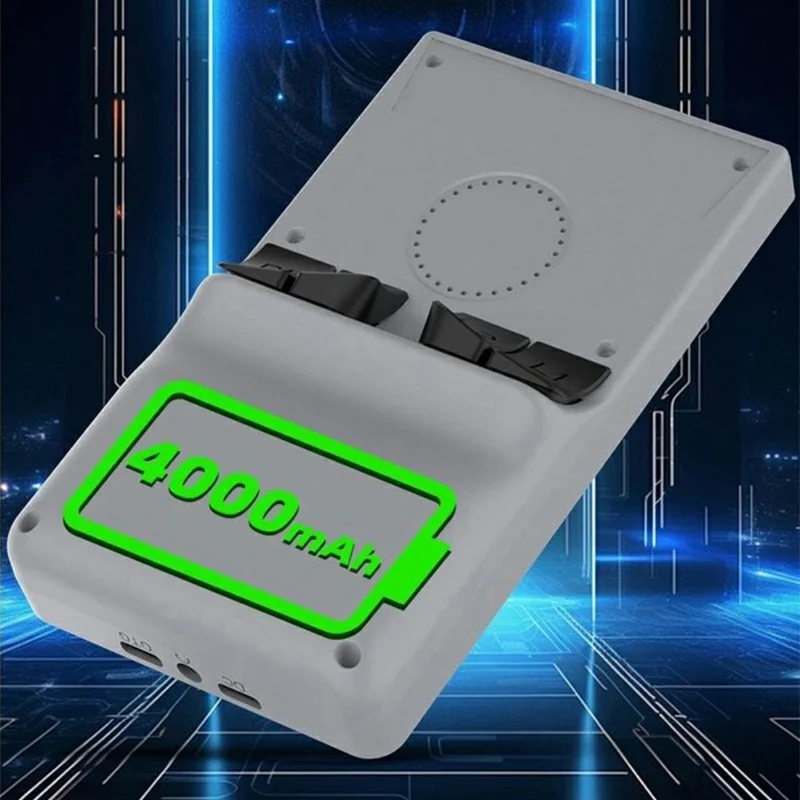 DC40V 64 GB Åbent Kildekode WiFi Bærbar Spillekonsol 3,5 tommer IPS Skærm 4000 mAh Understøtter 30+ Emulatorer - Sort