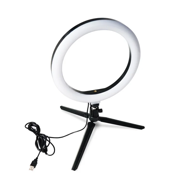 10-inch LED Ring Light Lamp Selfie Camera Phone Studio Tripod Stand