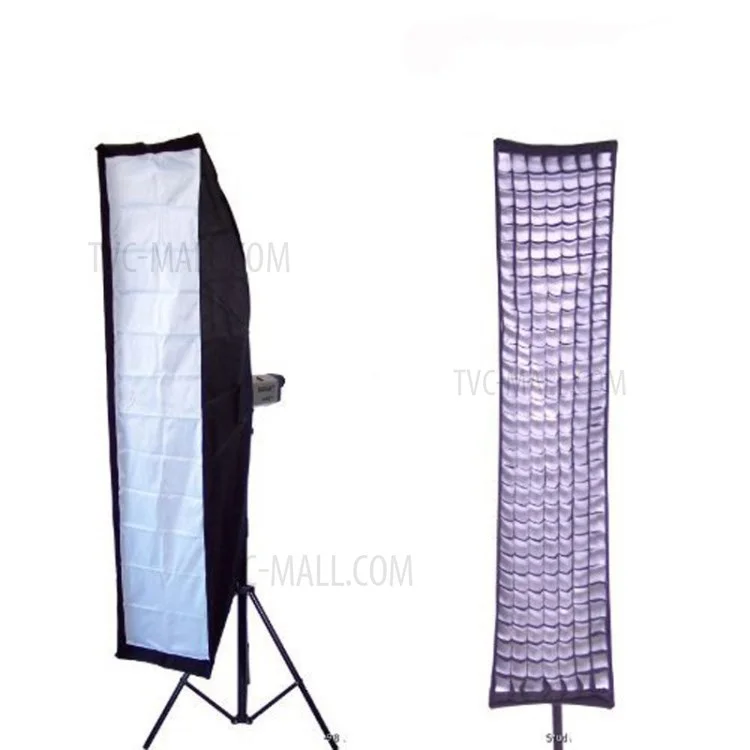 PSCS3A Griglia a nido d'ape rettangolare per softbox da studio per strobe da studio 35x160cm