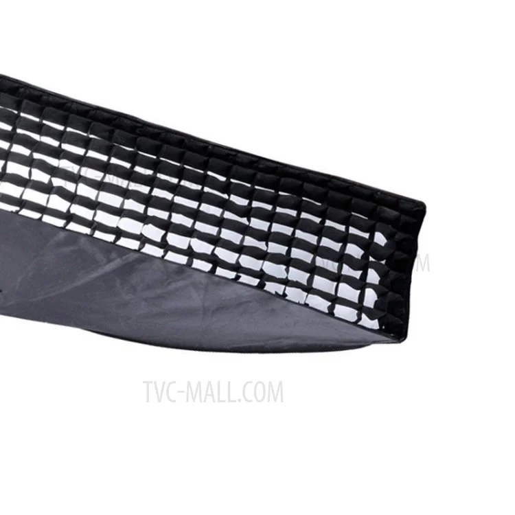 PSCS3A Griglia a nido d'ape rettangolare per softbox da studio per strobe da studio 35x160cm