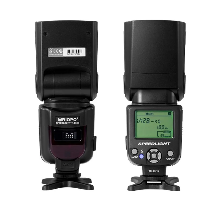 Triopo TR-950 II Flash Light Speedlite Blitzauslöser Für Das Aufnehmen Von Fotografie