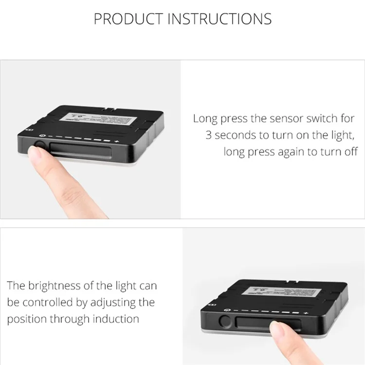 Yelangu LED49 Tragbares Fotografie Video Licht Live Broadcast Touch Control Light Mit 4 Farbplattform