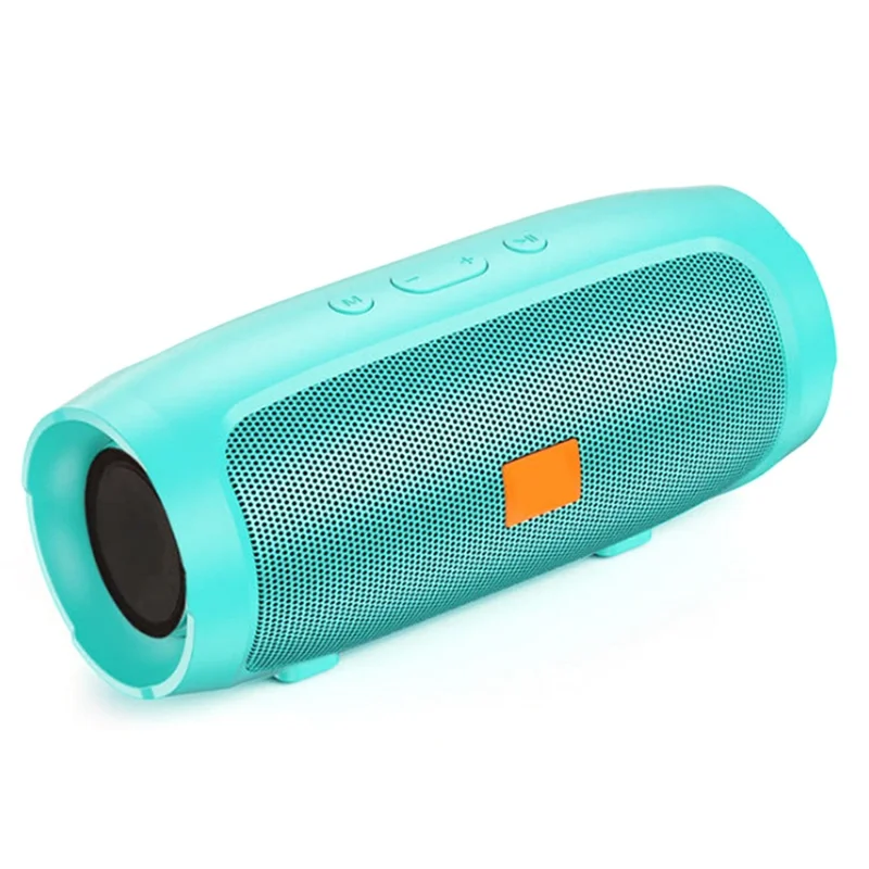 MINI2+ Portable Rechargeable Bluetooth-compatible Speaker Heavy Bass Wireless Music Subwoofer Support TF Card / U-Disk - Green